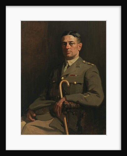 Portrait of Sgt. G. H. Mullin, VC, 1914-19 by John William Beatty