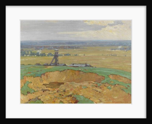 Lievin from Vimy Ridge, 1914-19 by John William Beatty