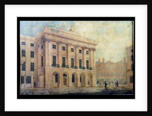 County Fire Office on Regent Street, London, 1819 by Robert Abraham
