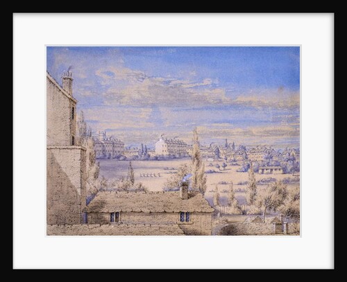 View of Belgrave Square seen from No.6 Grosvenor Place, London, c.1820 by Lady Emily Drummond