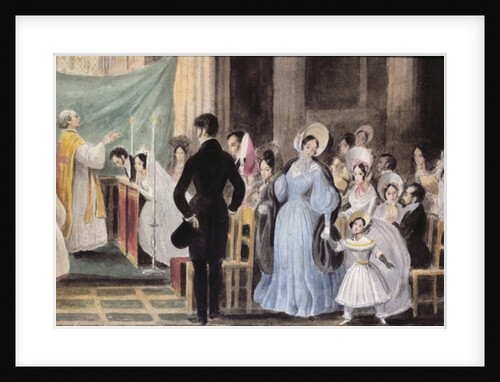 The Wedding Ceremony, c.1830 by French School
