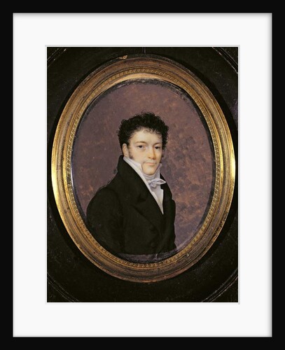 Portrait Miniature of a Gentleman, 1811 by Joseph Bordes