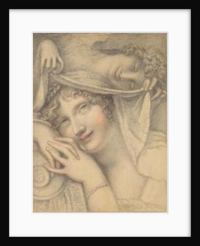 Portrait of Mrs Udy or 'Beauty Embraced by Sleep', c.1804 by Richard Cosway