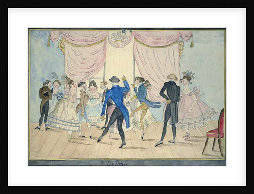 La Poule, c.1820 by Isaac Robert (after) Cruikshank