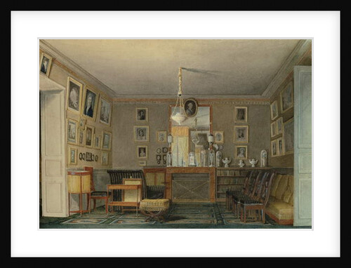 A Paris Connoisseur's Cabinet Room, c.1815 by Hilaire Thierry