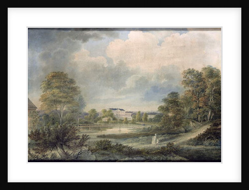 View of Safslaholm Castle in Sweden by Johan Fredrik Julin