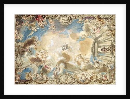 Design for a Ceiling Depicting Minerva Presiding Over the Arts by Giovanni Battista Cipriani