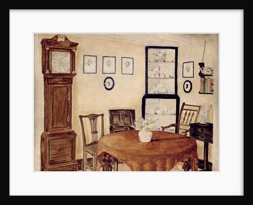 Interior of an Antique Dealer's House, c.1870 by English School
