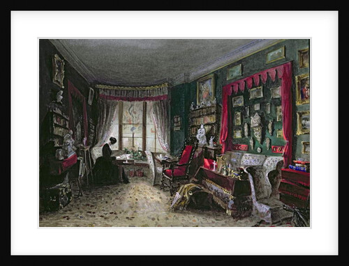 Our Sitting Room in London, 1849 by Lady Honoria Cadogan
