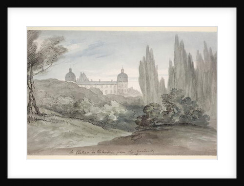 The Gardens of the Chateau of Valencay, c.1770 by English School