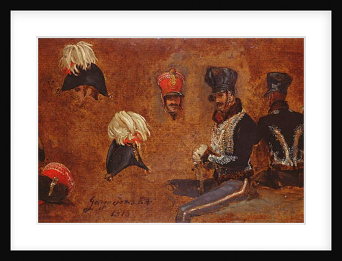 Studies of Military Accoutrements, 1815 by George Jones