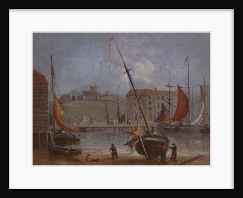 Dover Castle and Harbour, c.1830 by English School