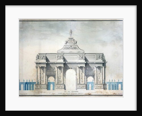 Arc de Triomphe, c.1810 by French School