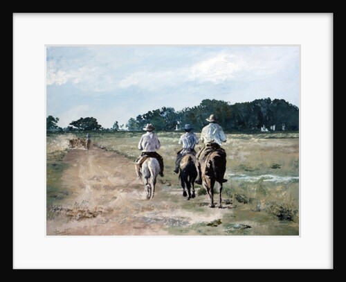 On Horseback, 2010 by Cruz Jurado Traverso