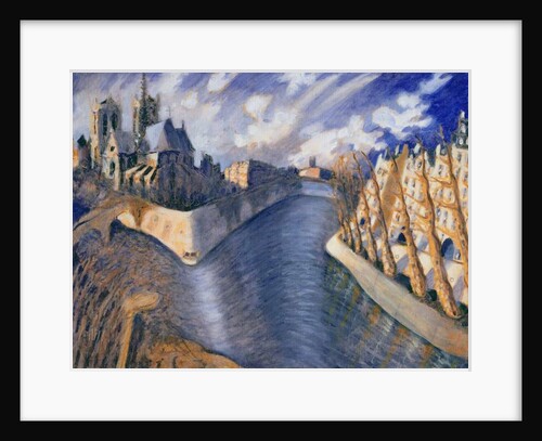 Notre Dame Cathedral, Paris, 1986 by Charlotte Johnson Wahl