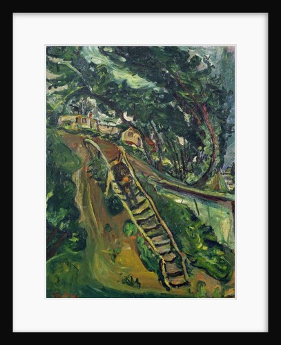Man Walking the Stairs, 1922-3 by Chaim Soutine