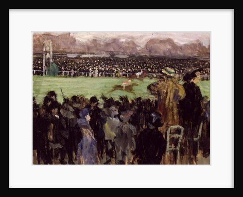 Racing at Auteuil by Louis Anquetin