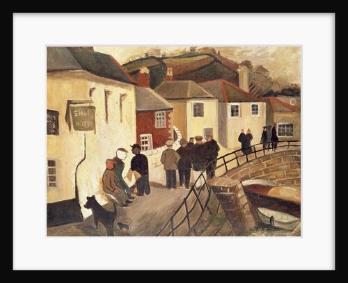 The Ship Hotel, Mousehole, Cornwall, 1928/9 by Christopher Wood