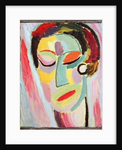 Closed Eyes by Alexej von Jawlensky