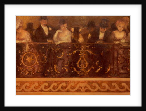 At the Comedie Francaise by Gaston de La Touche