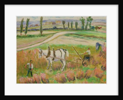 Harvesting with a White Horse by Roderic O'Conor