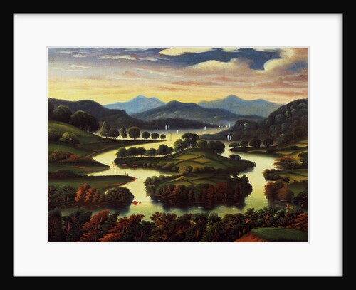 Landscape c.1850 by Thomas Chambers