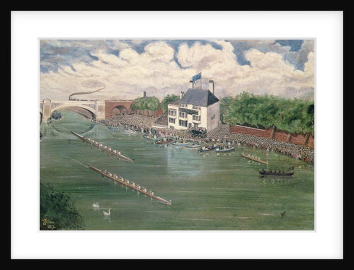 Oxford and Cambridge Boat Race, 1871 by J. Wilson