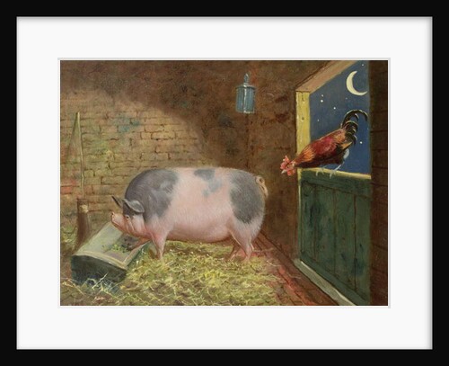 The Moonlit Barn by Frederick Albert Clark