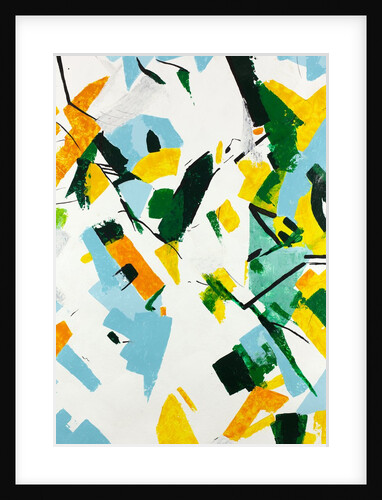 Birch tree abstracted, 2022 by Courtenay Kusitor