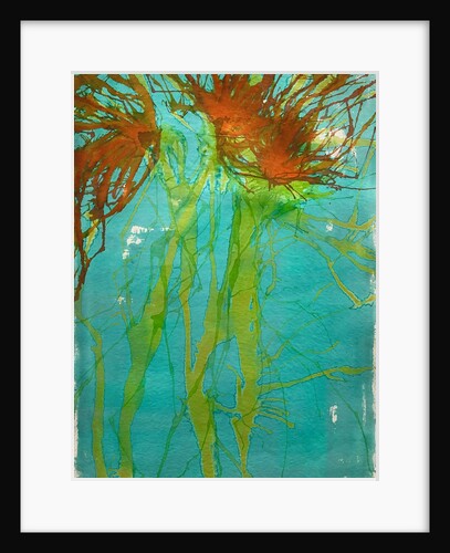 Orange wildflowers, 2021 by Courtenay Kusitor