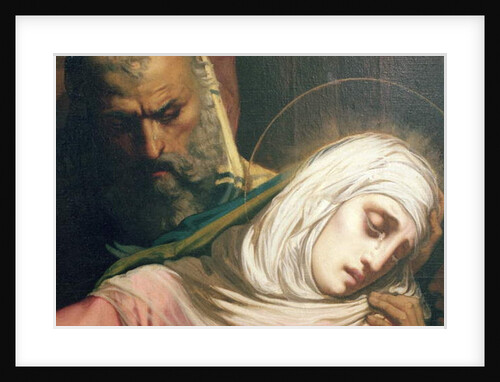 Virgin Mary at the Foot of the Cross, 1847 by Henri (1814-82) Lehmann