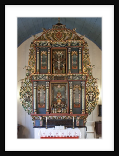Altarpiece, Mo I Rana church, 1765 by Norwegian School