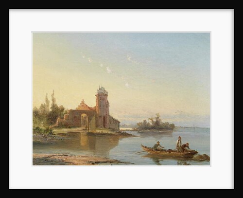 Medenbluk, Zuider Zee, Holland, 1863 by William Raymond Dommerson