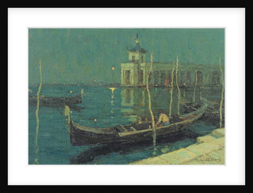 The Dogana by Night, Venice by Terrick Williams