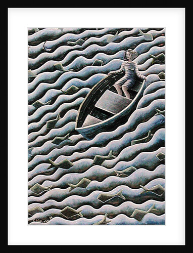At Sea, 1989 by Celia Washington