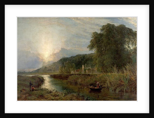 The King's Mill, Castle Donington, Leicestershire, 1862 by Henry Dawson