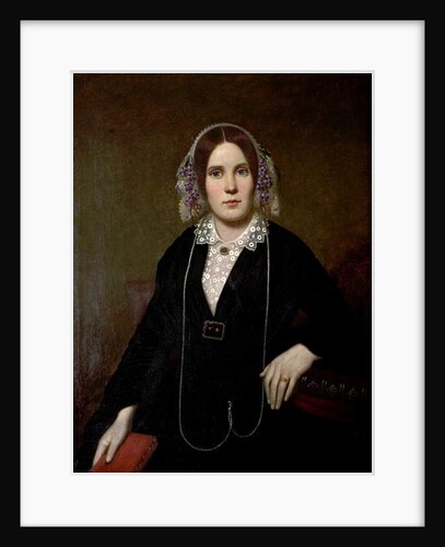 Portrait of a Lady of the Worthington Family, c.1845-55 by Unknown Artist