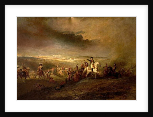 Napoleon Leaving the Field of Waterloo on 18th June 1815, c.1816 by George Jones