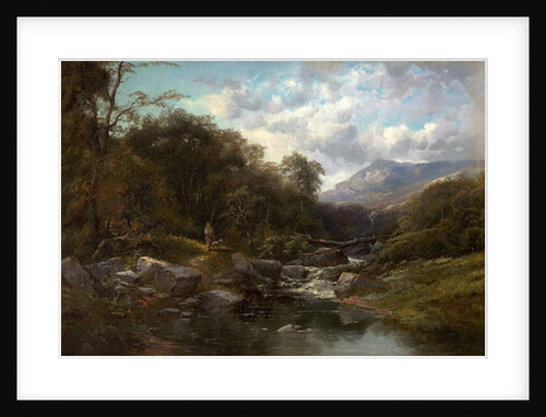 A Mountain Stream by Clarence Roe