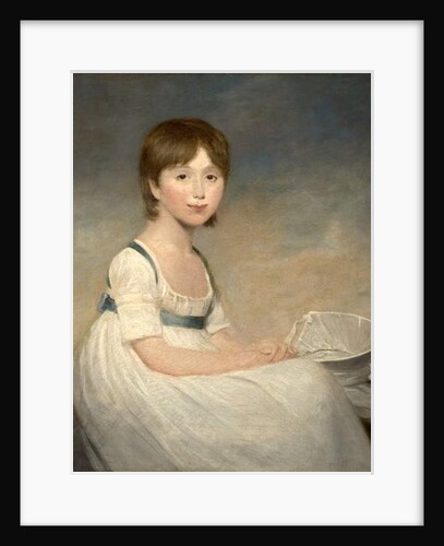 Portrait of a Girl, 18th century by Joseph (style of) Wright