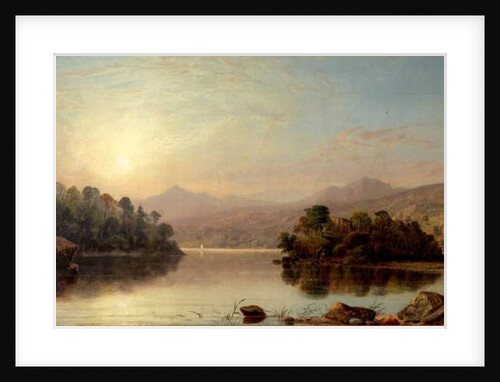 Ellen's Isle, Loch Katrine, Scotland, 19th century by George F. Buchanan