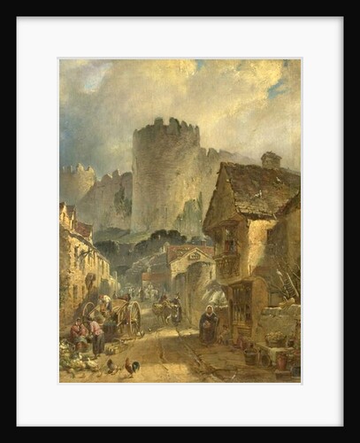 Conway Castle, North Wales, 1861 by Charles Tattershall I Dodd