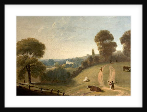 View Across Nottingham Park with Lenton Priory in the Distance by Thomas Barber
