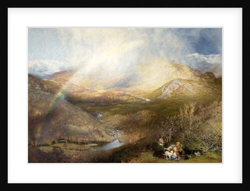 The Rainbow, 1862 by Henry Clarence Whaite