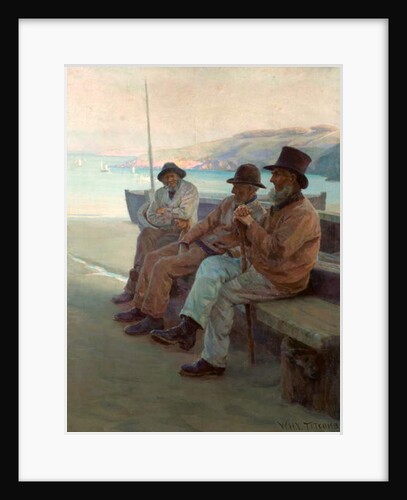 Old Sea Dogs, 1891 by William Holt Yates Titcomb