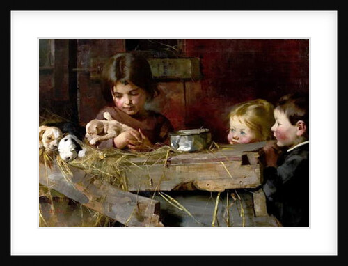 Childhood's Treasures, 1886 by Marianne Stokes