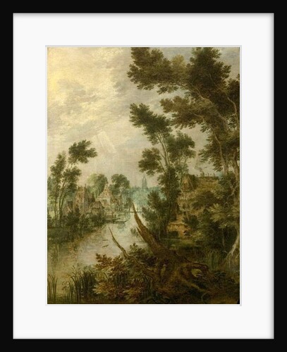 River Scene, 1614 by Gillis Claesz d' Hondecoeter