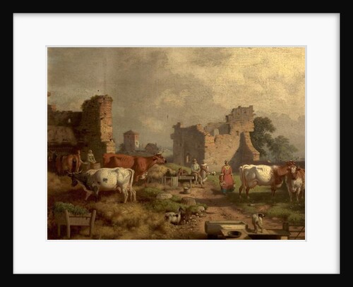 Farmyard Scene by William Malbon