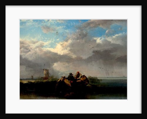 Norfolk Broads with Boats by Henry Bright