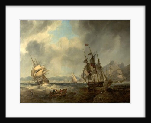 Scene in the Mediterranean, 1842 by John Wilson Carmichael